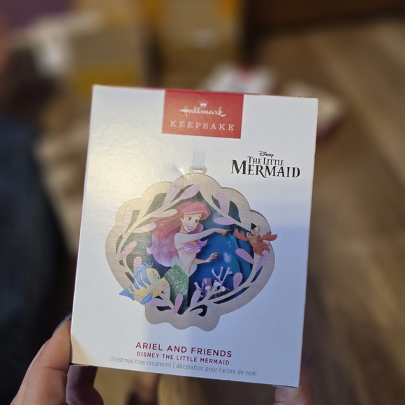 Hallmark Other - Hallmark Keepsake Ariel Ornament - Pink, Blue, and Green